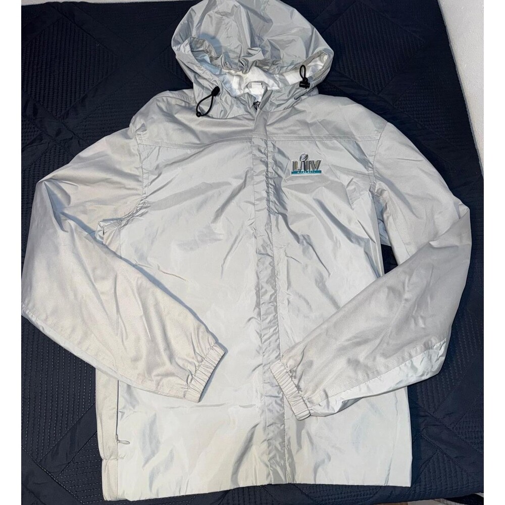 2020 NFL Miami S.A.F.E. SECURITY Super Bowl LIV Small Zip Up Hoodie JACKET 81523